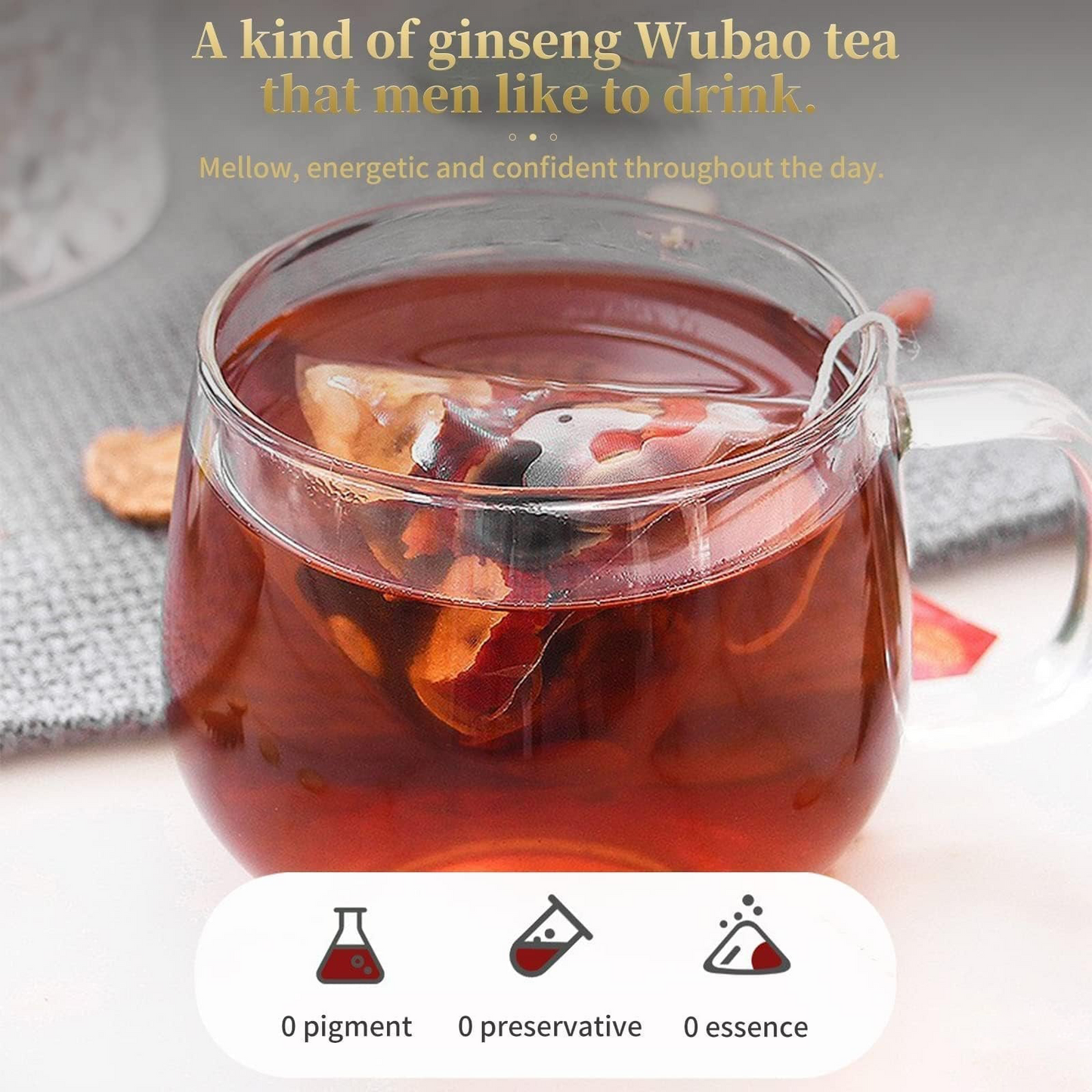 NESLEMY™ Ginseng & Mulberry Herbal Tea