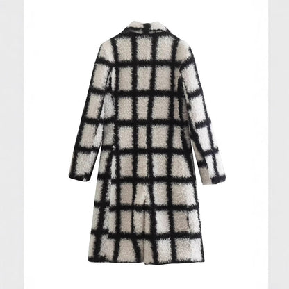 Women's Fashion Lapel Long Coat Overcoat