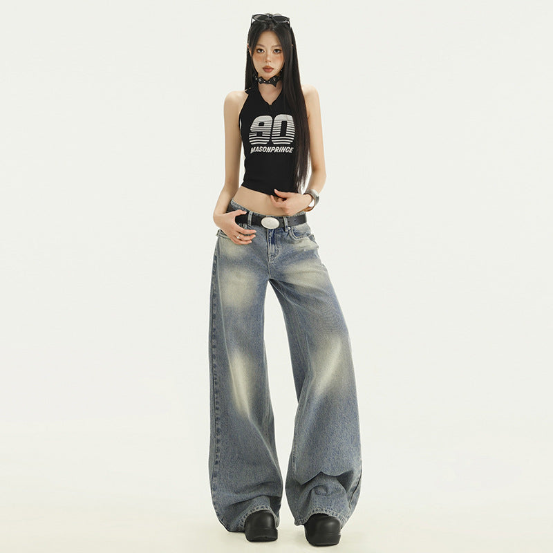 Pants for Women Loose Straight Leg Wide Leg Pants