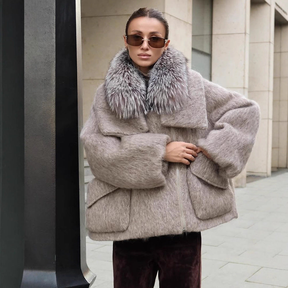 Long Coat Short Length Overcoat